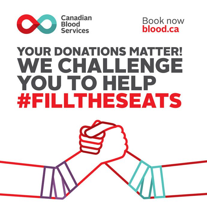 Canadian Blood Services - Fill the Seats