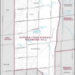 Aurora-Oak Ridges-Richmond Hill Map